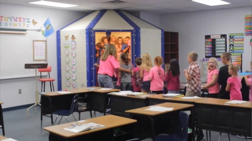 "Chur, I'm in the house!": the first bulletproof shelters appeared in an American school "Chur, I'm in the house!": the first bulletproof shelters appeared in an American school