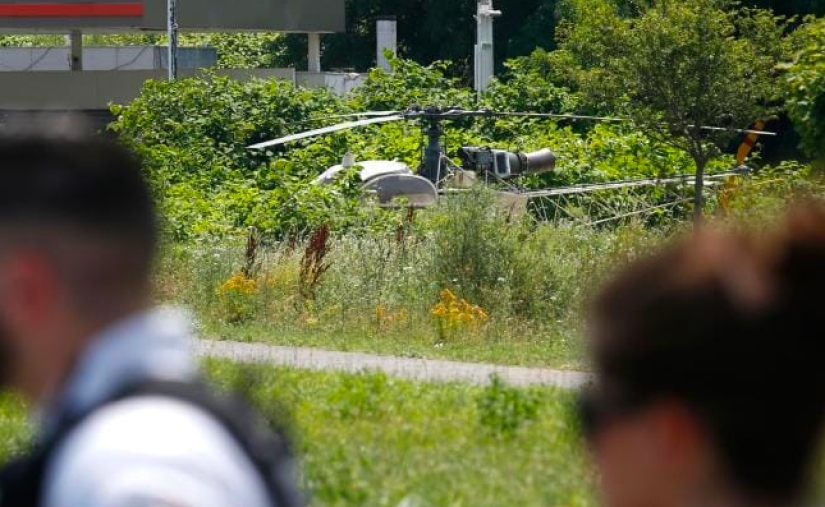 Cinematic escape: French gangster escaped from prison by helicopter Cinematic escape: French gangster escaped from prison by helicopter