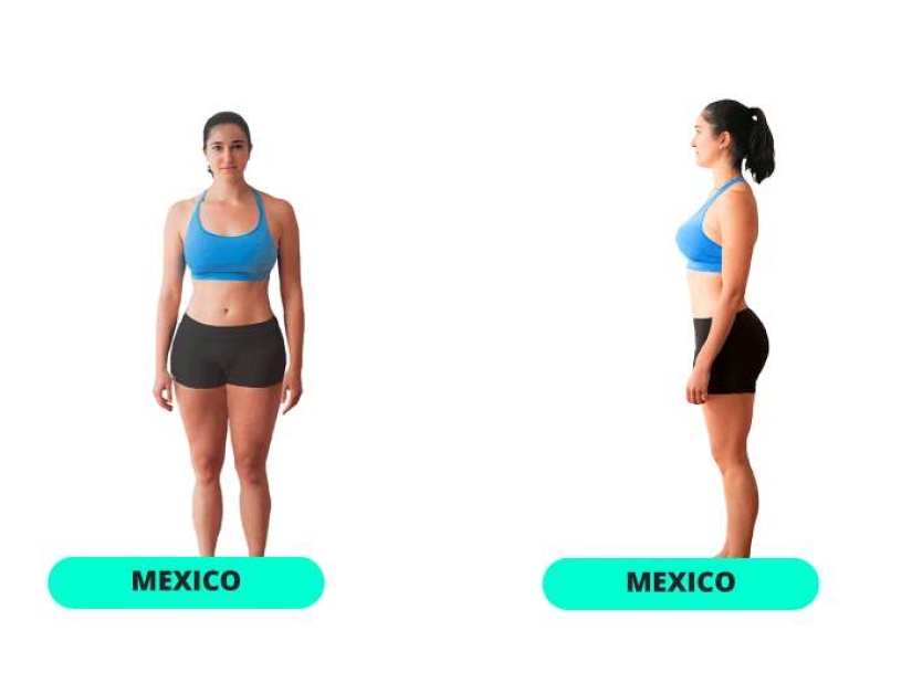 Cintura delgada y estómago plano: cómo se ve la figura femenina perfecta en 15 países diferentes