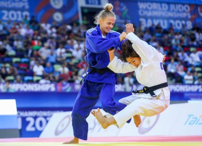 Cinturón negro en belleza: Daria Beloded, de 17 años, de Ucrania, se convirtió en la campeona mundial de judo Cinturón negro en belleza: Daria Beloded, de 17 años, de Ucrania, se convirtió en la campeona mundial de judo