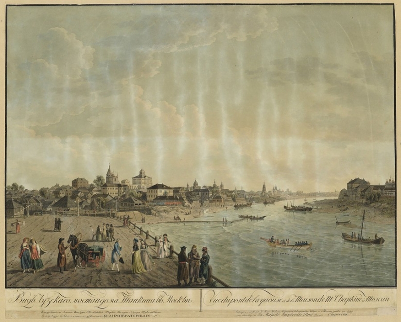 Cómo era Moscú a finales del siglo XVIII antes del gran incendio de 1812