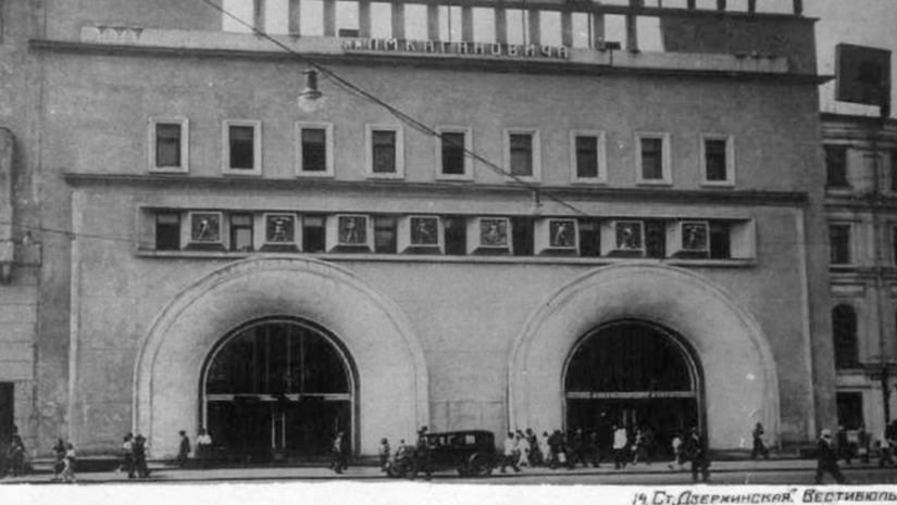 Cómo eran las primeras estaciones del metro de Moscú en el año de su apertura