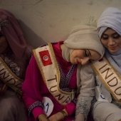 Cómo es el concurso de belleza entre mujeres musulmanas