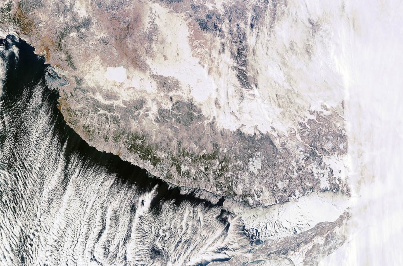 ¿Cómo es Rusia desde el espacio?