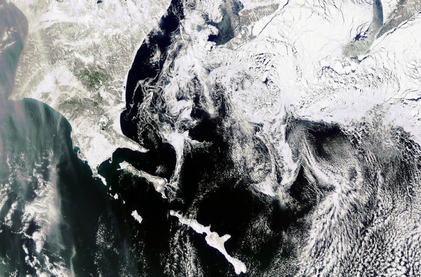 ¿Cómo es Rusia desde el espacio?