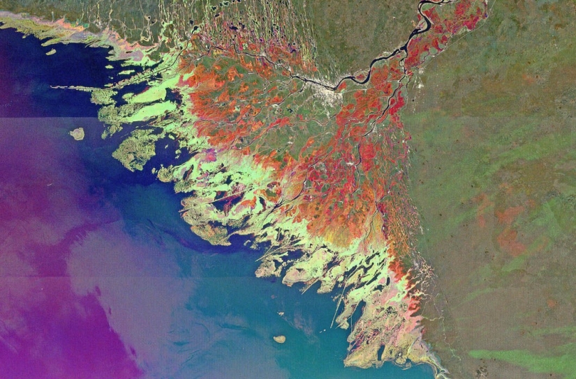 ¿Cómo es Rusia desde el espacio?