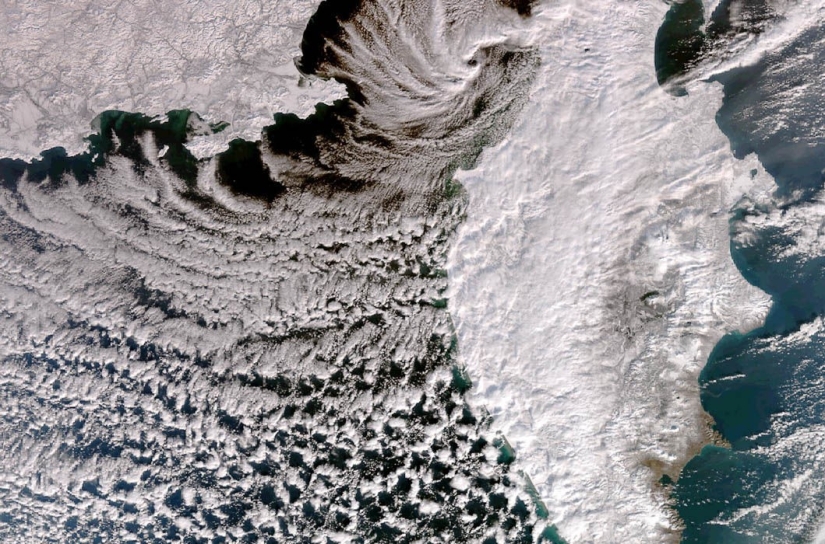 ¿Cómo es Rusia desde el espacio?