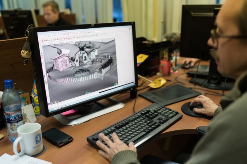 Cómo hacer una caricatura de "Masha y el oso"