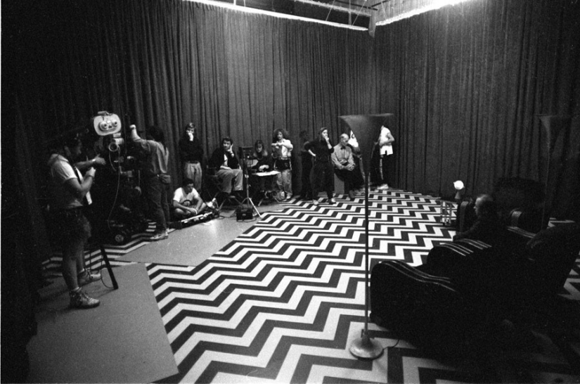 Cómo se filmó la serie de televisión "Twin Peaks"