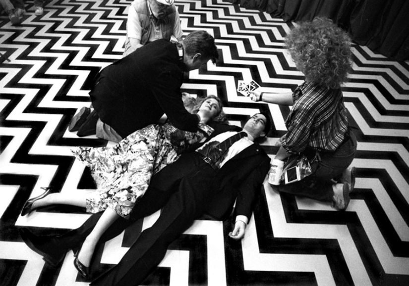 Cómo se filmó la serie de televisión "Twin Peaks"