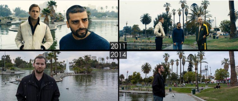 Cómo se ven hoy en día los lugares donde se filmaron famosas escenas de Hollywood