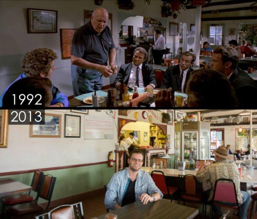 Cómo se ven hoy en día los lugares donde se filmaron famosas escenas de Hollywood