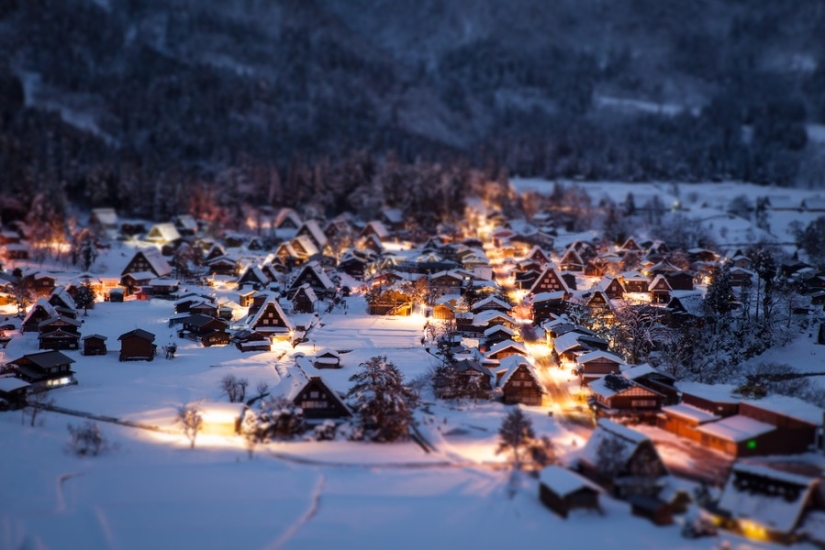 Cómo se ven las ciudades famosas en las fotos de desplazamiento inclinado Cómo se ven las ciudades famosas en las fotos de desplazamiento inclinado