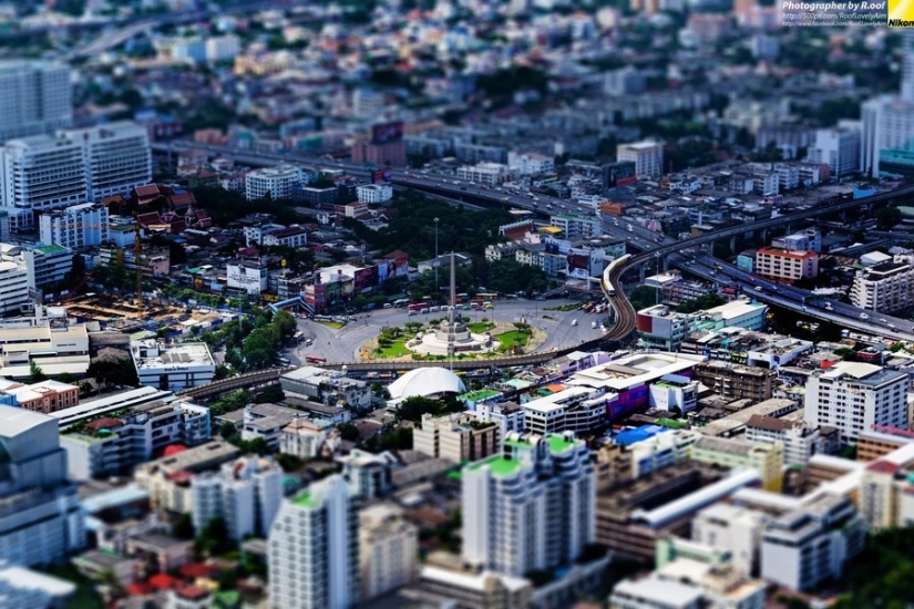 Cómo se ven las ciudades famosas en las fotos de desplazamiento inclinado Cómo se ven las ciudades famosas en las fotos de desplazamiento inclinado