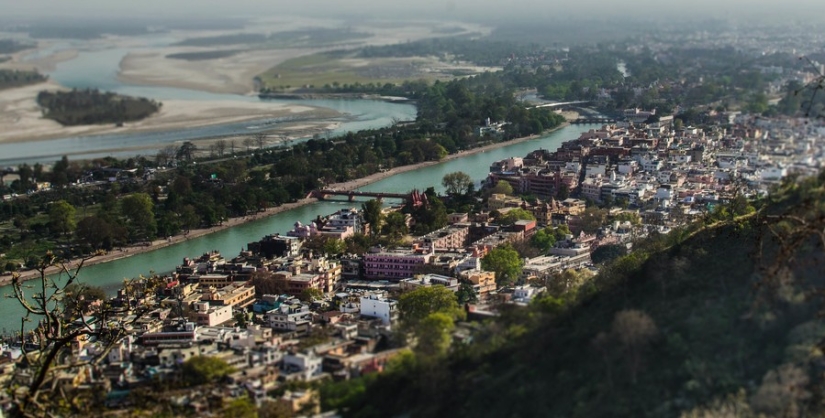 Cómo se ven las ciudades famosas en las fotos de desplazamiento inclinado Cómo se ven las ciudades famosas en las fotos de desplazamiento inclinado