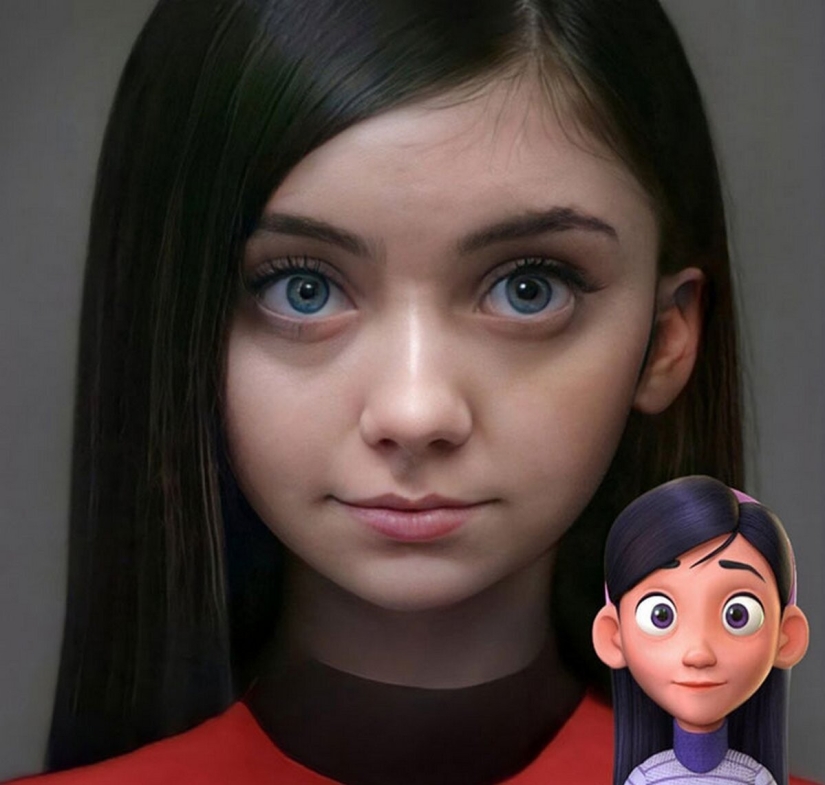 ¿Cómo se verían Homero Simpson, Lilo y otros toons en la vida real?