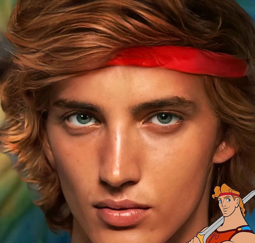 ¿Cómo se verían Homero Simpson, Lilo y otros toons en la vida real?