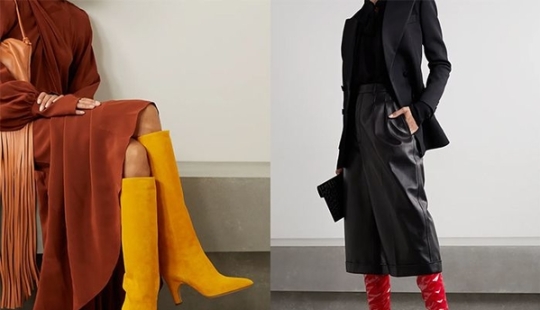 Cómo usar botas brillantes este otoño: ejemplos de moda de las estrellas Cómo usar botas brillantes este otoño: ejemplos de moda de las estrellas