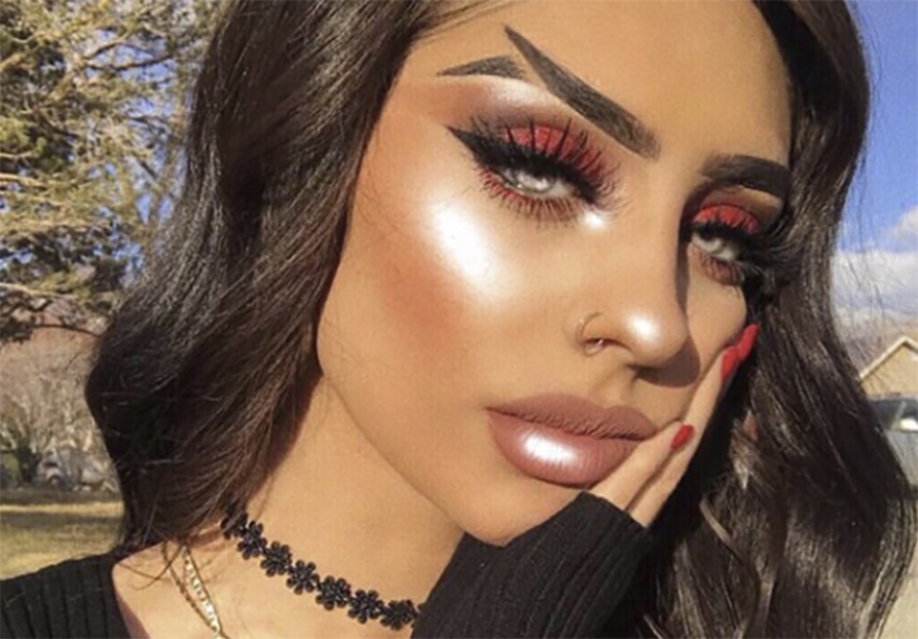 Cola de pez en lugar de cejas: una tendencia nueva y demasiado sofisticada en Instagram