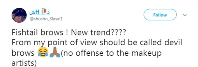 Cola de pez en lugar de cejas: una tendencia nueva y demasiado sofisticada en Instagram