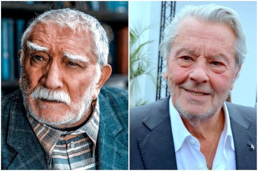 Comparison of foreign and Russian celebrities of the same age Comparison of foreign and Russian celebrities of the same age