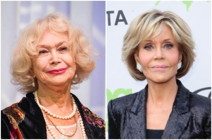 Comparison of foreign and Russian celebrities of the same age Comparison of foreign and Russian celebrities of the same age