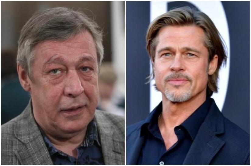 Comparison of foreign and Russian celebrities of the same age Comparison of foreign and Russian celebrities of the same age