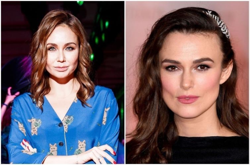 Comparison of foreign and Russian celebrities of the same age Comparison of foreign and Russian celebrities of the same age