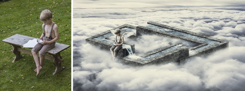 Con Photoshop, todo es posible: el retocador convierte imágenes ordinarias en mundos fantásticos Con Photoshop, todo es posible: el retocador convierte imágenes ordinarias en mundos fantásticos