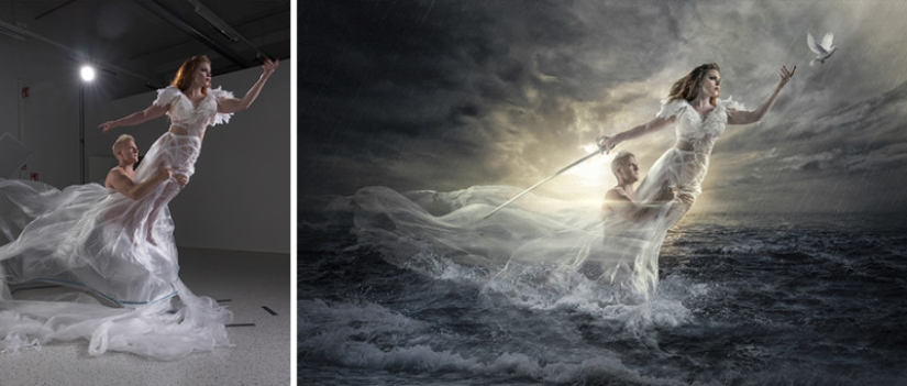 Con Photoshop, todo es posible: el retocador convierte imágenes ordinarias en mundos fantásticos Con Photoshop, todo es posible: el retocador convierte imágenes ordinarias en mundos fantásticos