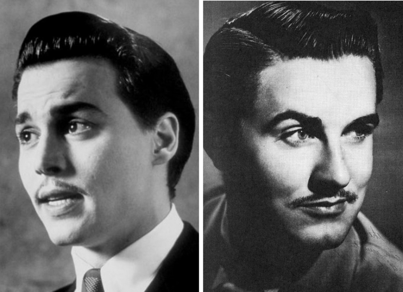 Copia y original: imágenes de películas de personajes históricos y sus prototipos reales