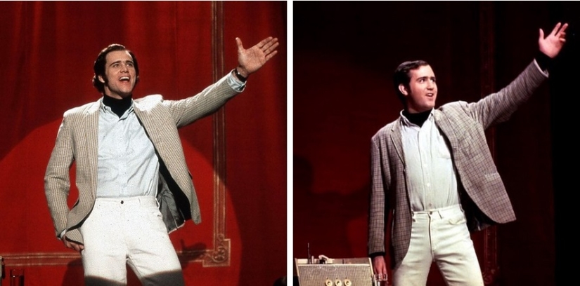 Copy and original: movie images of historical figures and their real prototypes