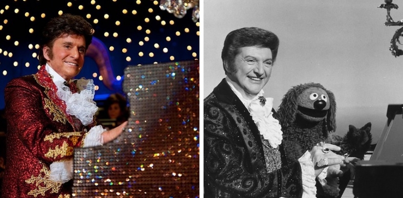 Copy and original: movie images of historical figures and their real prototypes