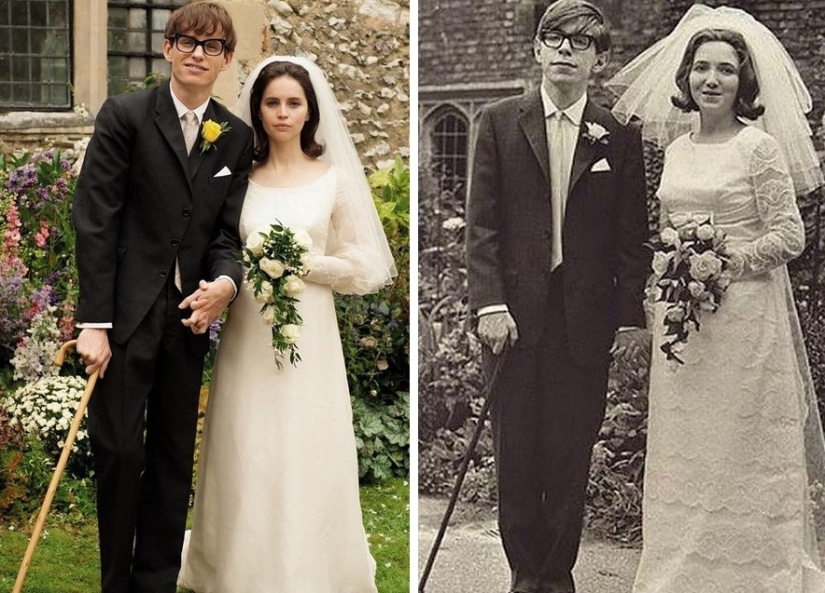 Copy and original: movie images of historical figures and their real prototypes