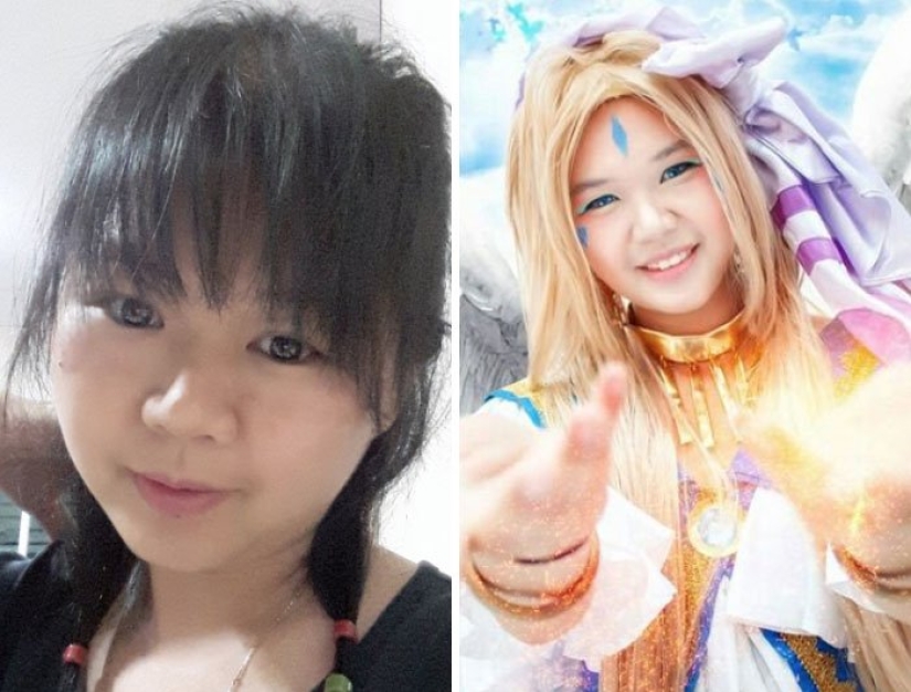 "Cosplay on / off": los japoneses muestran sus fotos antes y después de ingresar a la imagen