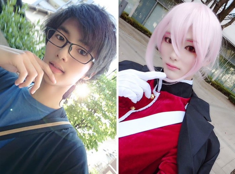 "Cosplay on / off": los japoneses muestran sus fotos antes y después de ingresar a la imagen