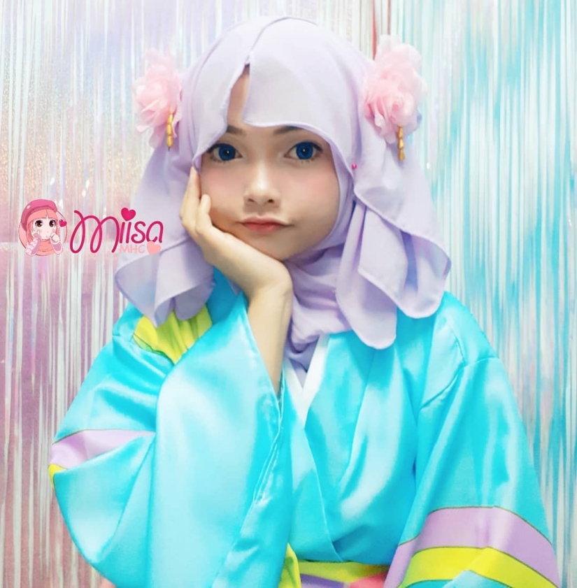 Cosplay without removing the hijab: Miisa from Malaysia blows up social networks Cosplay without removing the hijab: Miisa from Malaysia blows up social networks