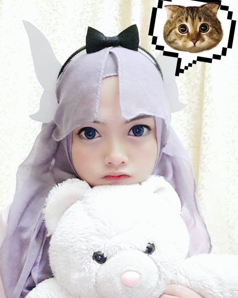 Cosplay without removing the hijab: Miisa from Malaysia blows up social networks Cosplay without removing the hijab: Miisa from Malaysia blows up social networks