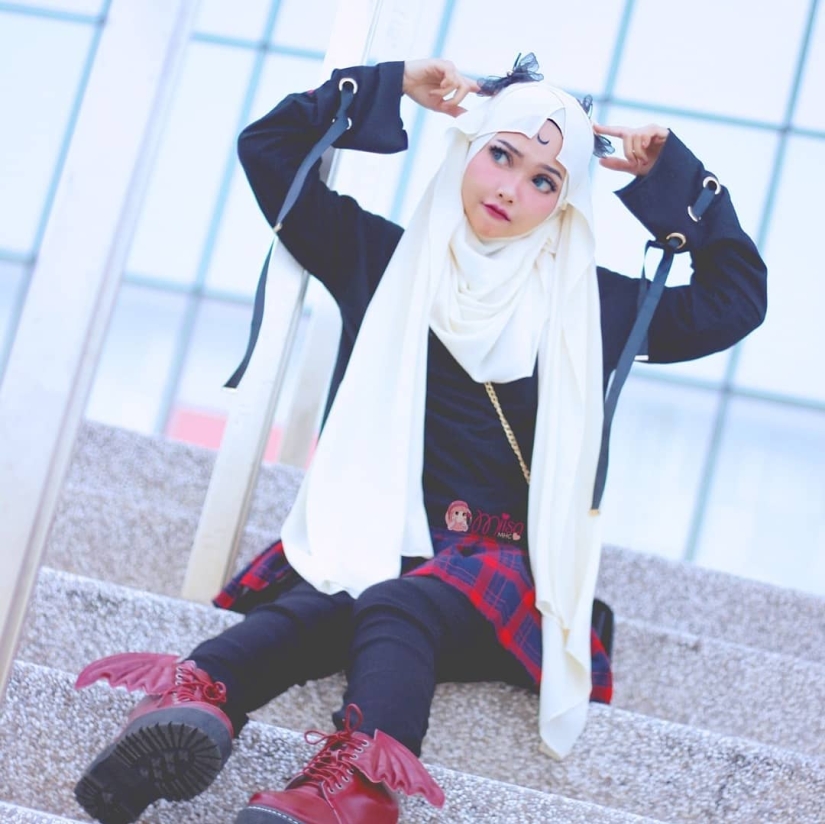 Cosplay without removing the hijab: Miisa from Malaysia blows up social networks Cosplay without removing the hijab: Miisa from Malaysia blows up social networks