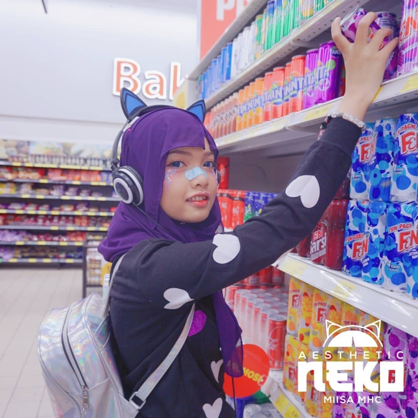 Cosplay without removing the hijab: Miisa from Malaysia blows up social networks Cosplay without removing the hijab: Miisa from Malaysia blows up social networks