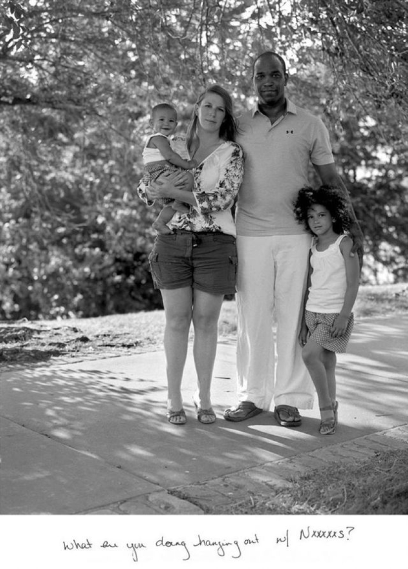 Couples who are in interracial marriages, and evil statements addressed to them Couples who are in interracial marriages, and evil statements addressed to them