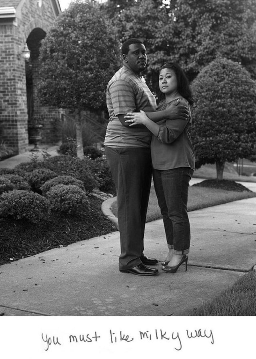 Couples who are in interracial marriages, and evil statements addressed to them Couples who are in interracial marriages, and evil statements addressed to them