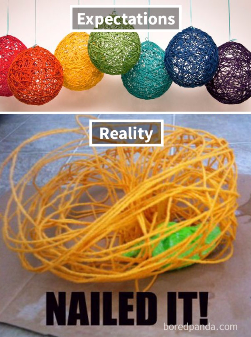 Creative crafts with their hands: expectation and reality