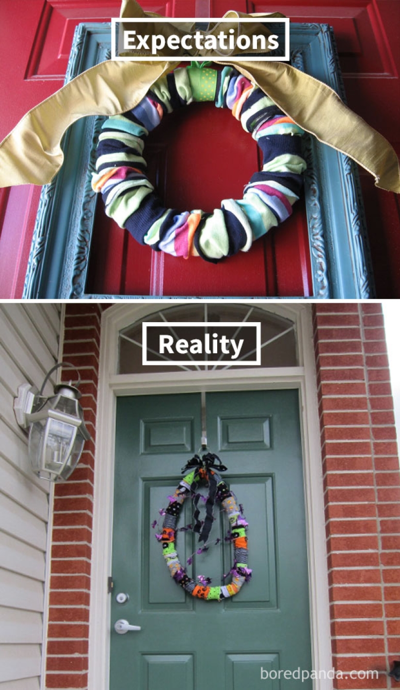 Creative crafts with their hands: expectation and reality