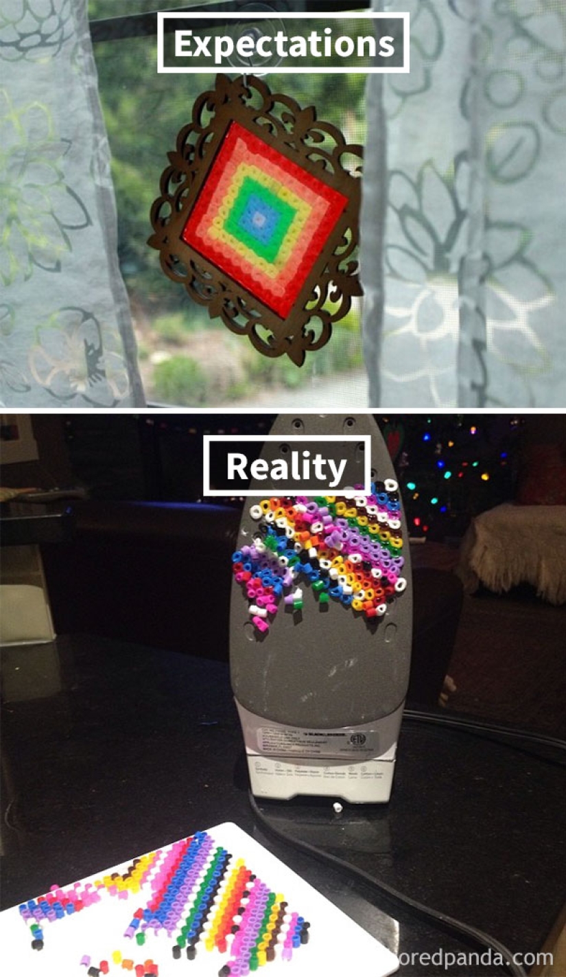 Creative crafts with your own hands: expectation and reality Creative crafts with your own hands: expectation and reality