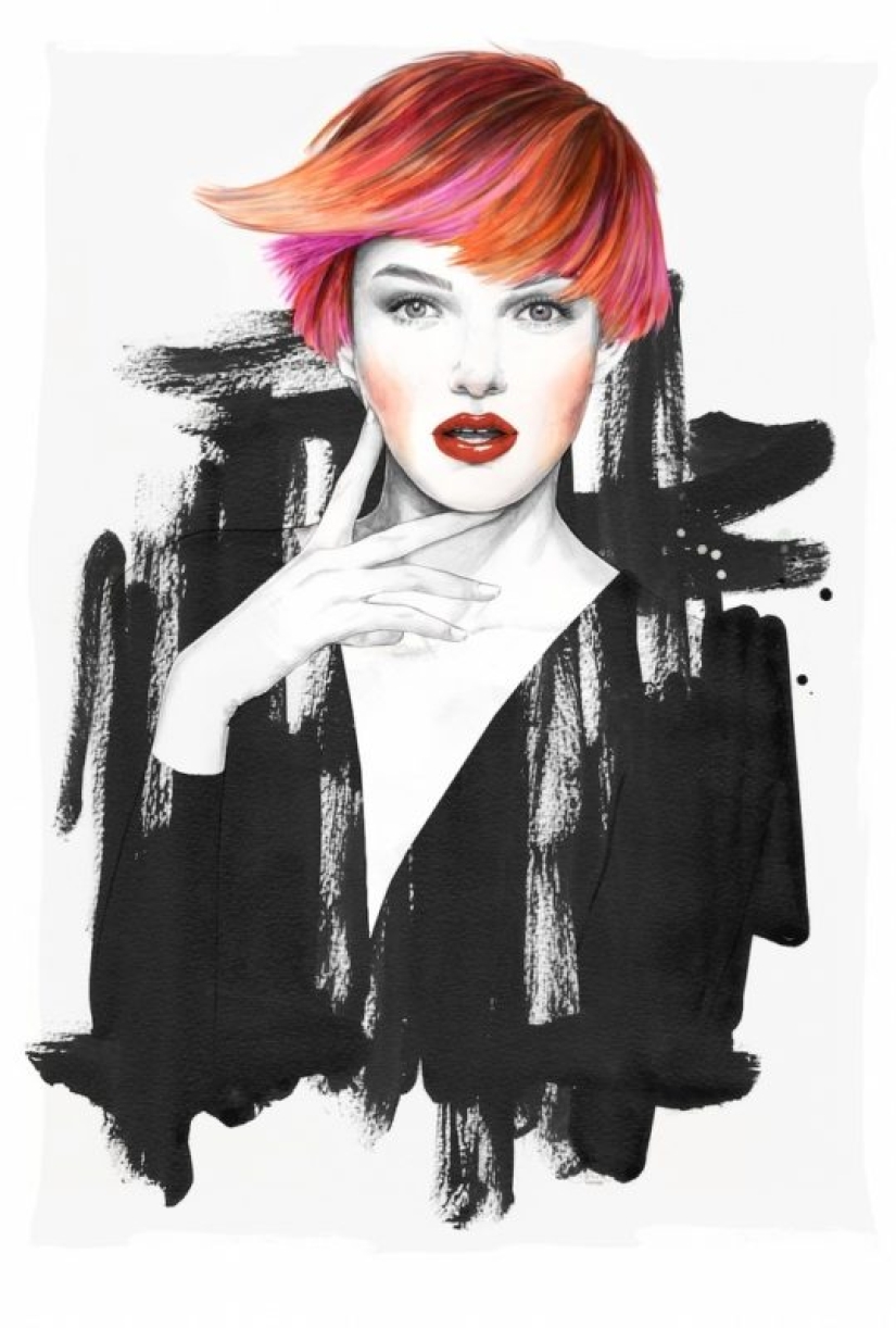 Creative illustrations by Esra Roizi from Norway that will completely change your view of the fashion world
