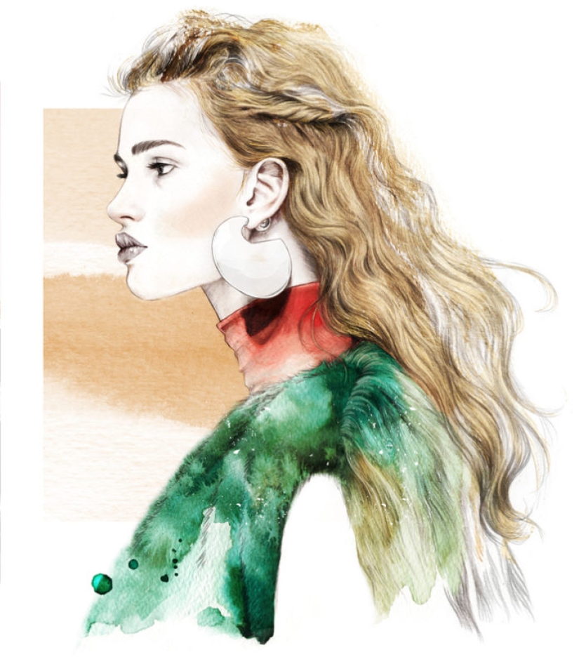 Creative illustrations by Esra Roizi from Norway that will completely change your view of the fashion world