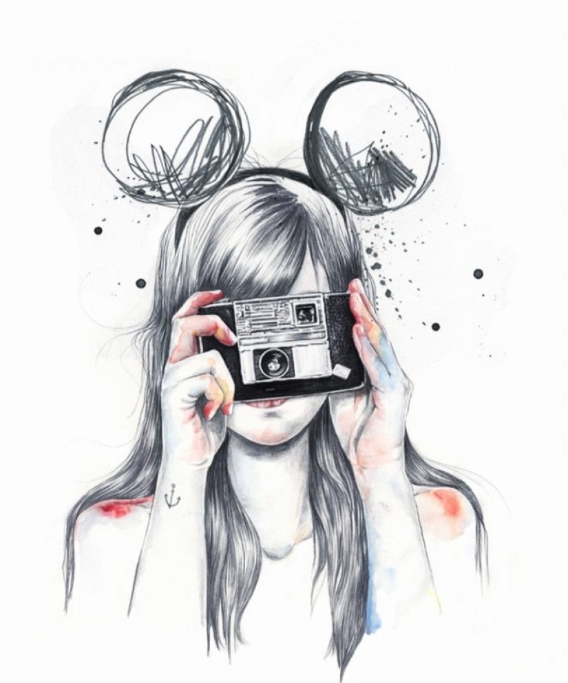 Creative illustrations by Esra Roizi from Norway that will completely change your view of the fashion world