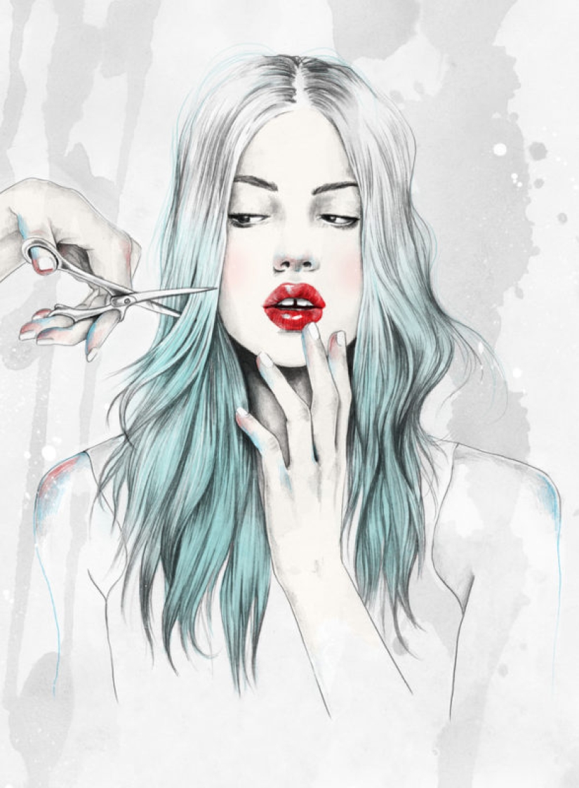 Creative illustrations by Esra Roizi from Norway that will completely change your view of the fashion world