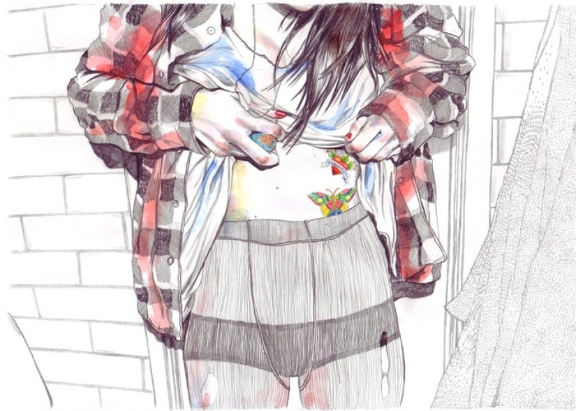 Creative illustrations by Esra Roizi from Norway that will completely change your view of the fashion world